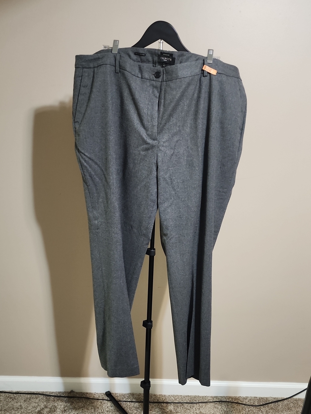 Talbots Men's Charcoal Dress Pants